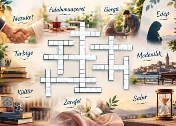Kültürden Kavrama Adabımuaşeret – Bulmaca