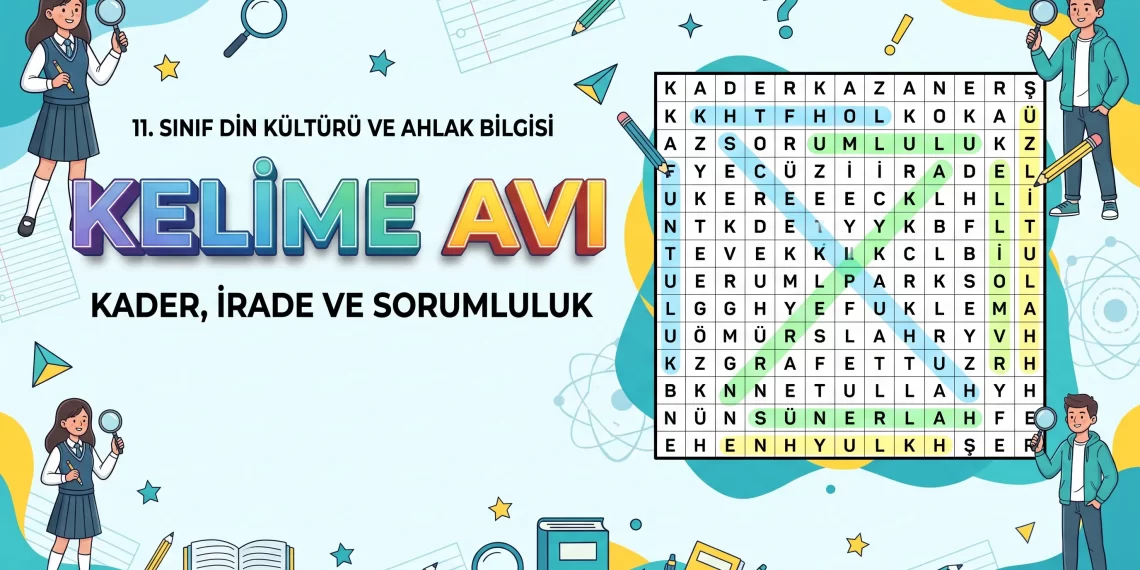 Kader, İrade ve Sorumluluk – Kelime Avı