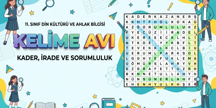 Kader, İrade ve Sorumluluk – Kelime Avı